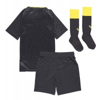 Camisa de Futebol Everton Equipamento Secundário Infantil 2024-25 Manga Curta (+ Calças curtas)